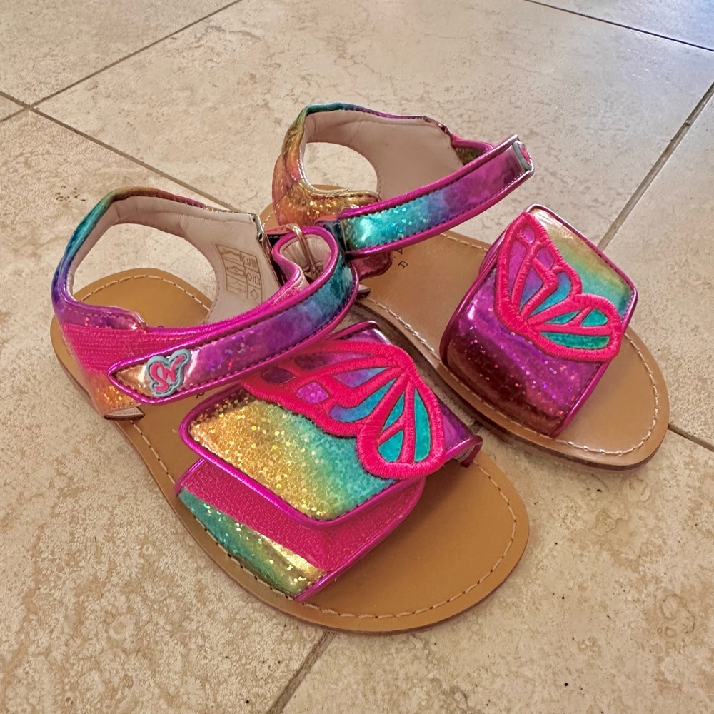Sophia Webster Little Girl's & Girl's Butterfly Sandals